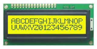 16X2 Green Alphanumeric LCD