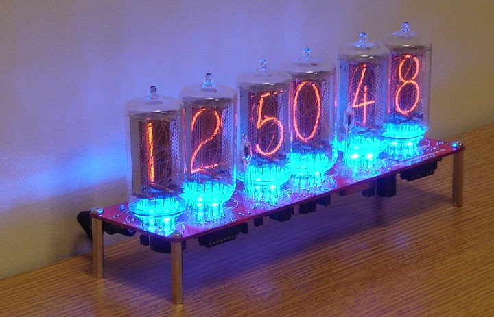 Z5660M Nixie Clock Kit With 6 Tubes Included. Z5660M Nixie Clock Kit With 6 Tubes Included.