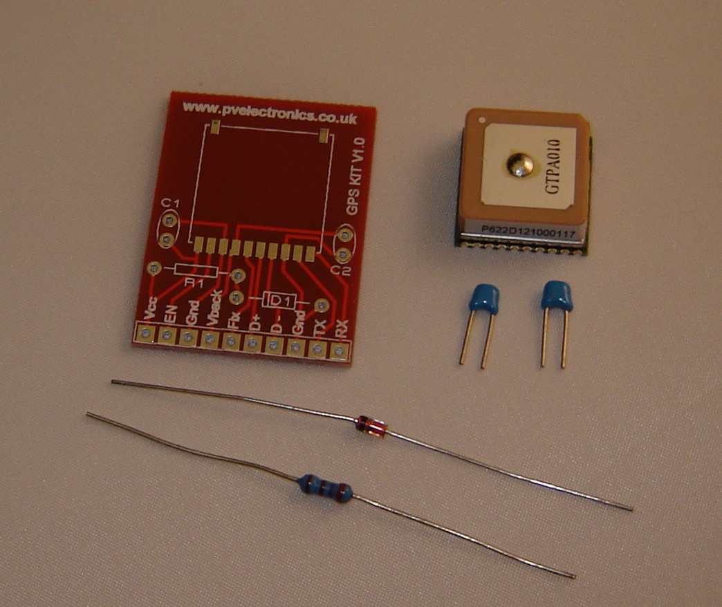 Micro GPS Module With Breakout Board (4,800 bps)