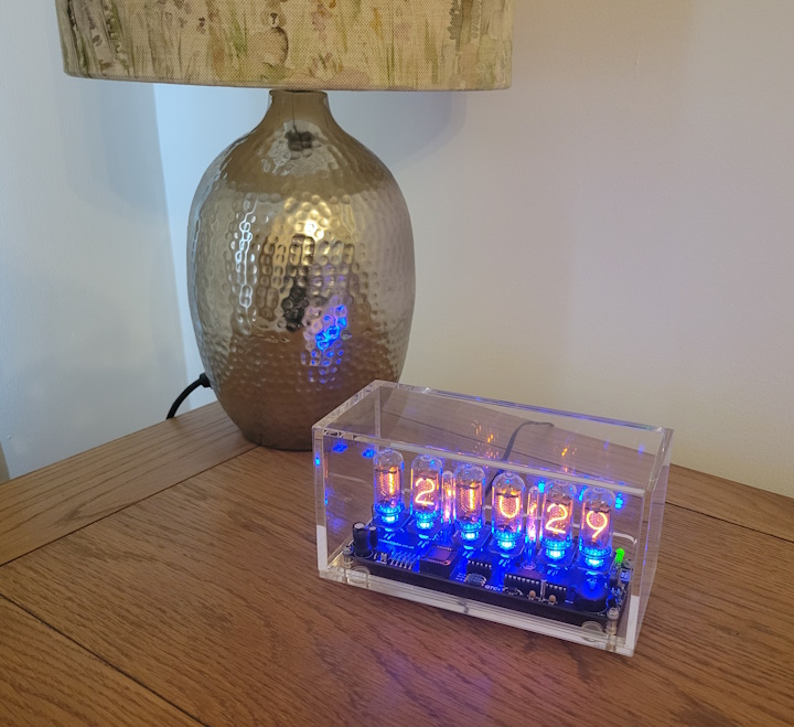 GN-24A Nixie Bundle (PRISMA Case) with GPS or WiFi Time Sync (image for) GN-24A Nixie Bundle (PRISMA Case) with GPS or WiFi Time Sync