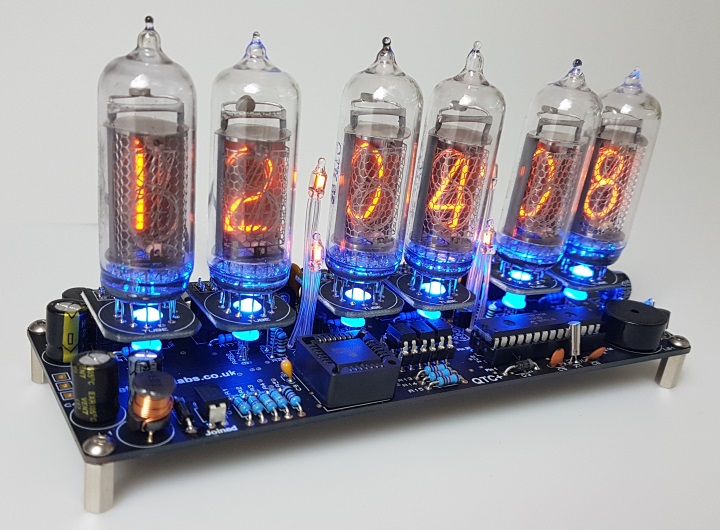 Nixie Tube Clock Kits QTC+ Range - PV Electronics Nixie Tube Clock Kits QTC+ Range - PV Electronics
